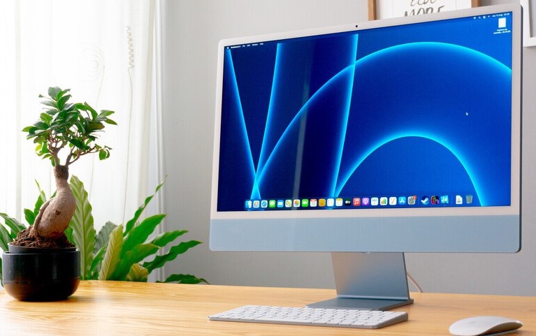 iMac blue screen