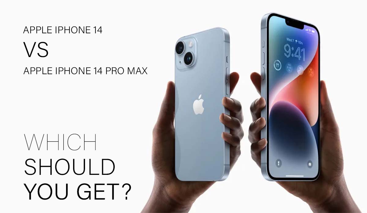 Apple iPhone 14 vs iPhone 14 Pro max: Which should you get