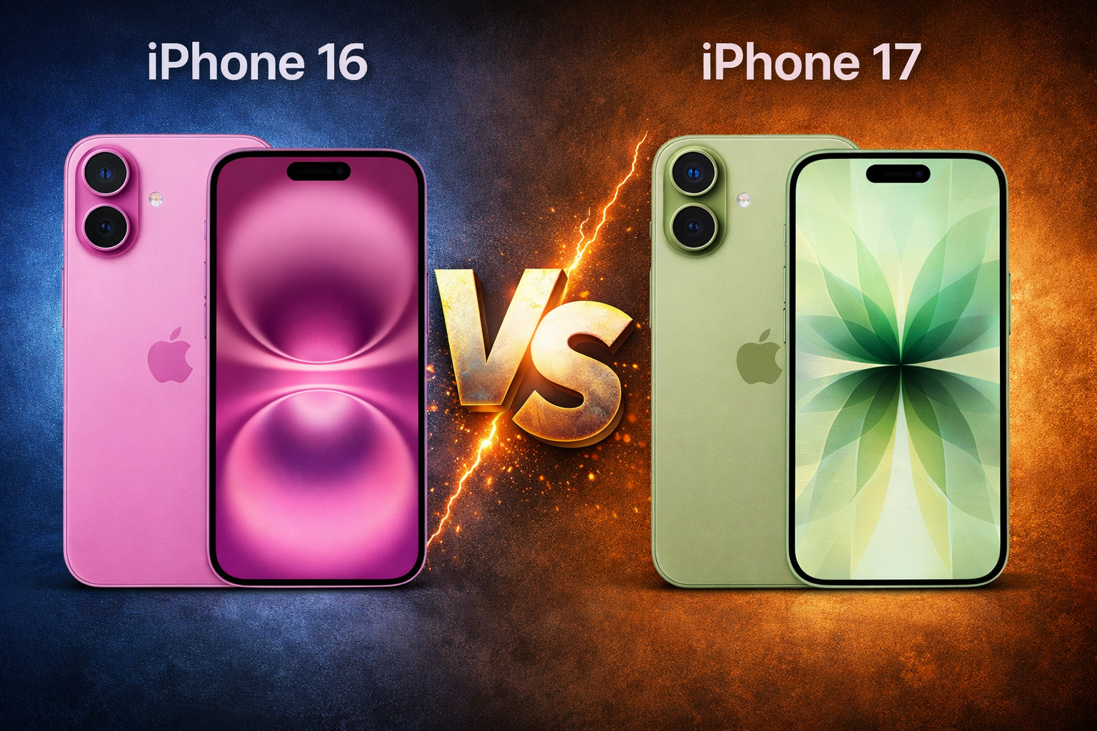 iPhone16 vs iPhone 17